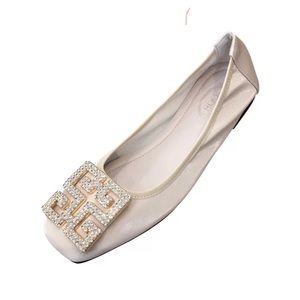 NEW- Super Cute Ballerina Fashion Flats w/ Rhinestones
